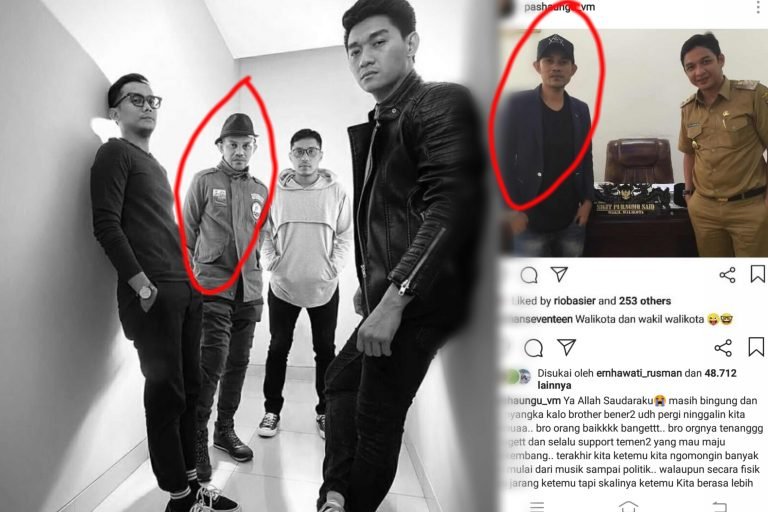 Usai Ditemukan Tewas, Pasha Ungu Unggah Kenangan Bersama Herman Seventeen