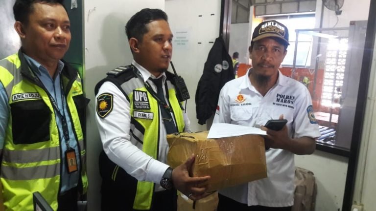 Petugas Bandara Sultan Hasanuddin Gagalkan Paket Sabu di dalam Bantal