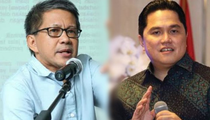 Alasan Rocky Gerung Ragukan Kelayakan Erick Thohir Nyapres di 2024