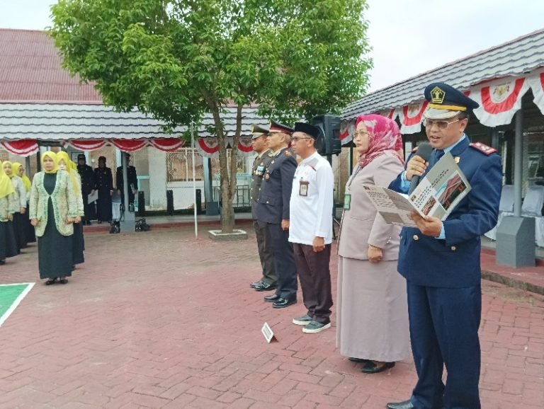 Upacara Hari Bakti Pemasyarakatan ke-59, Totok Budiyanto Maksimalkan Pembenahan Lapas Kelas IIA Parepare