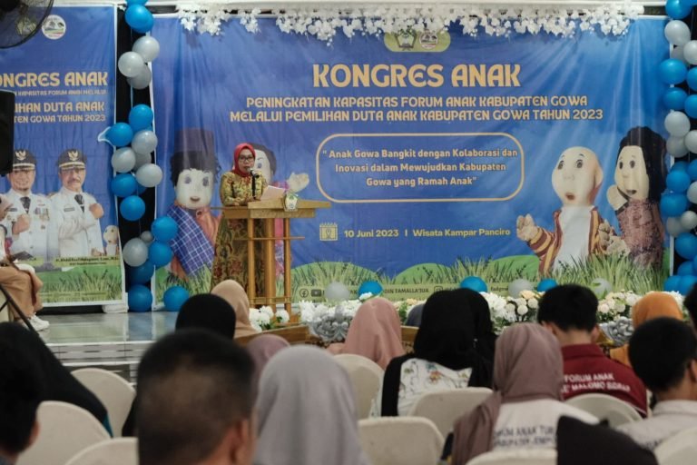 Forum Anak Gelar Kongres untuk Pemilihan Duta Anak Kabupaten Gowa 2023