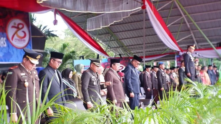 Akbar Ali Hadiri Upacara HUT Bhayangkara ke-78 Tahun