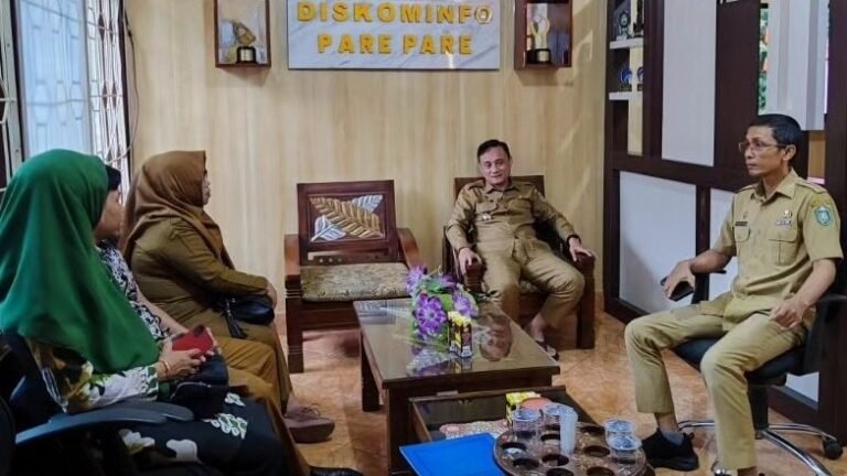 Diskominfo Parepare dan Pemprov Sulsel Bahas Sinkronisasi Kegiatan dan Program Kerja