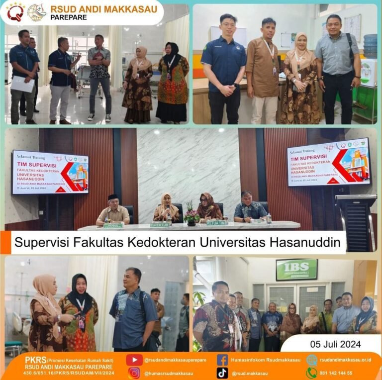 RSUD Andi Makkasau Bersama Fakultas Kedokteran UNHAS Jalin Kerja Sama Optimalisasi Layanan Kesehatan