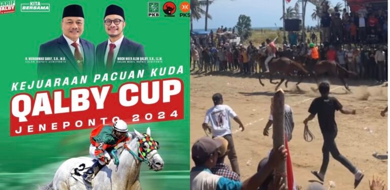 ‘QALBY Cup 2024’ Bangkitkan Olahraga Pacuan Kuda di Jeneponto