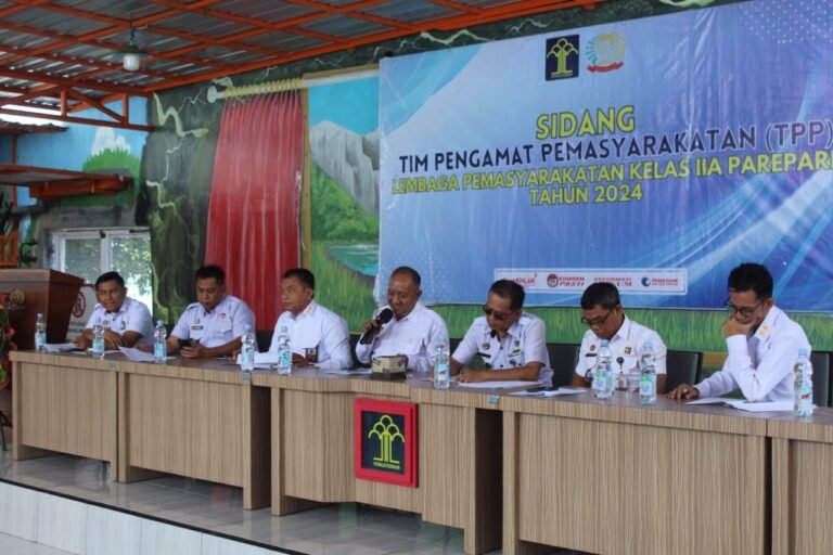 Lapas Kelas IIA Parepare Bahas Usulan Program dan Pembinaan Pembebasan Bersyarat Bagi 51 WBP