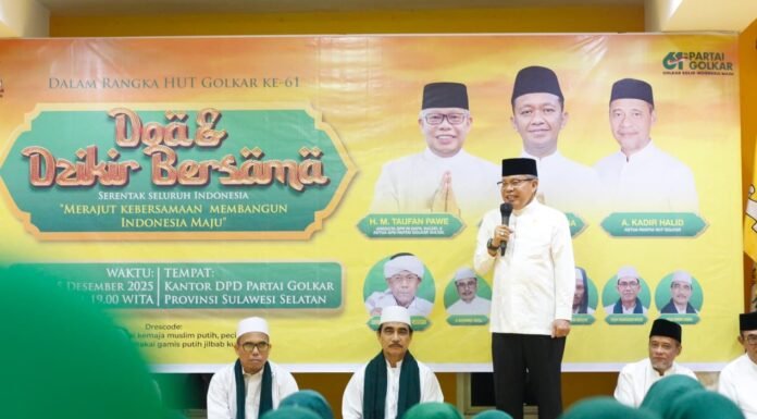 Golkar Sulsel Doa Bersama untuk Korban Bencana Sumatera Aceh