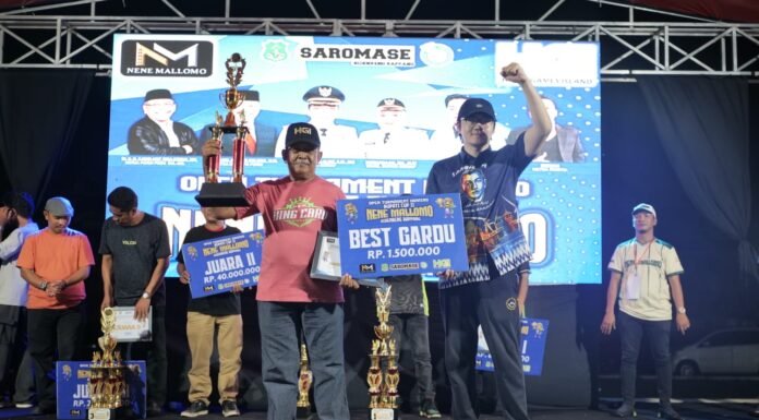 Ajang Domino Terbesar di Sidrap Sukses Digelar, Berikut Daftar Juaranya