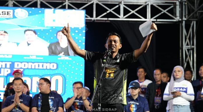 Bupati Sidrap Kaget Lihat Omzet Pedagang Kopi Tembus Rp9 Juta di Turnamen Domino yang didukung HGI: Ekonomi Rakyat Benar-Benar Hidup!