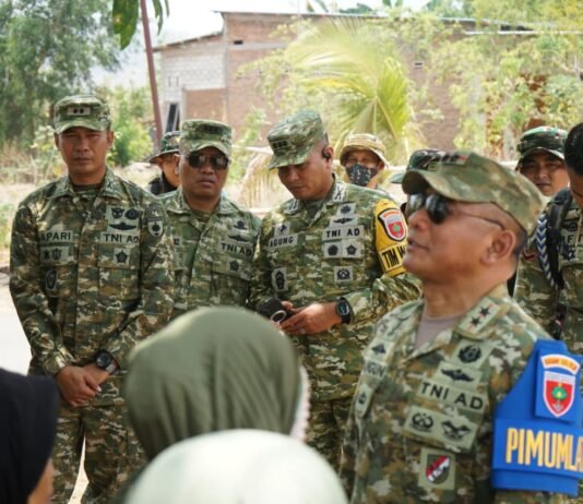 Pangdam XIV/Hasanuddin Tinjau Latihan Taktis Tingkat Kompi Yonkav 10/MG di Gowa