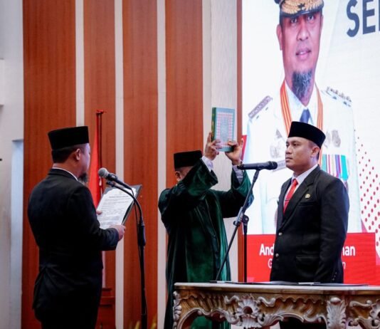 Gubernur Sulsel Beri Mandat Berat ke Pj Sekda Andi Winarno: Target Harus Tercapai, Jangan Hanya di Belakang Meja